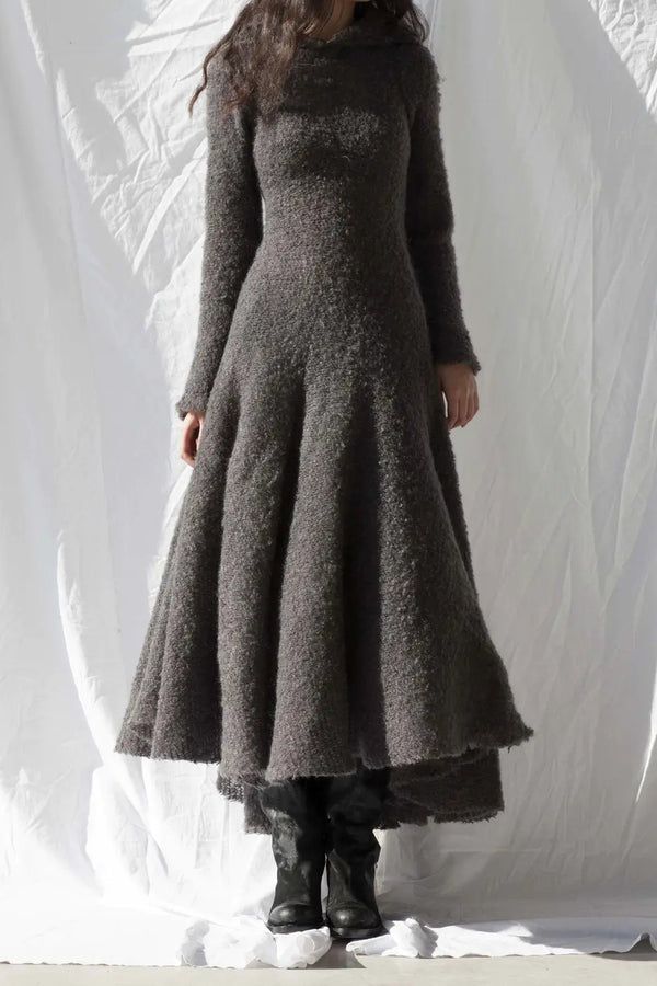 marc le bihan (Angora goat wool dress) 2700 grey